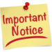Important notice