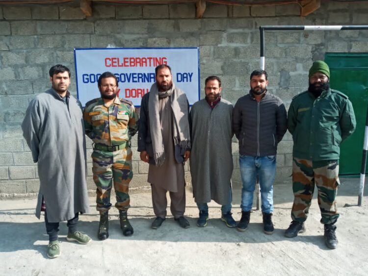 Army’s 19 RR remembers Vajpayee, celebrates his birthday as Good Governance Day in Dooru Anantnag.