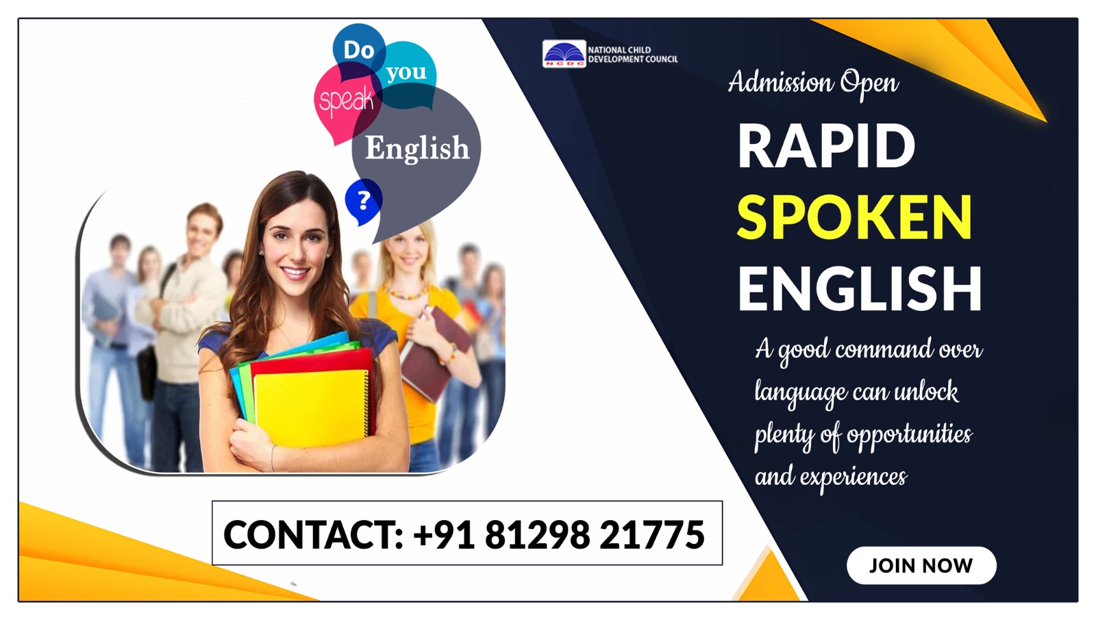 Admission open for Spoken English Course  English study, English course, English  class