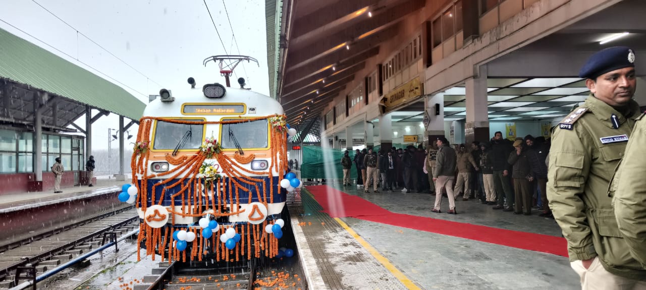 India’s longest rail tunnel opens in Jammu on UdhampurSrinagar