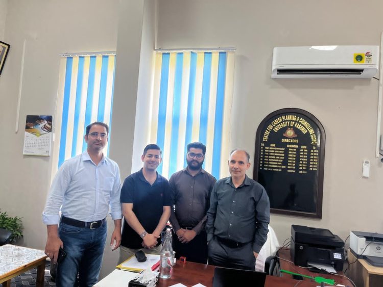 NDA Discusses Youth Empowerment and Employment Initiatives with University of Kashmir Officials